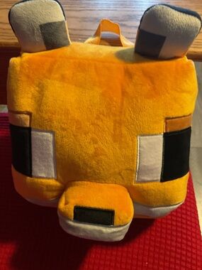 NWT Plush Minecraft Fox Backpack